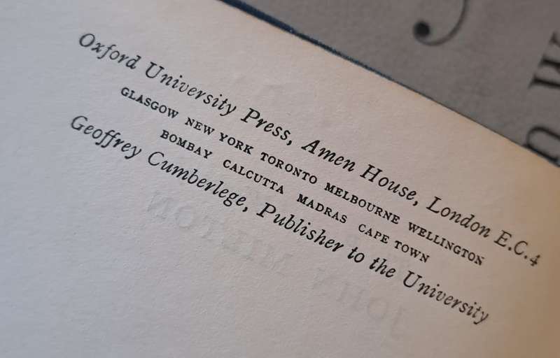 The Poetical Works of John Milton (hard cover with no dj)