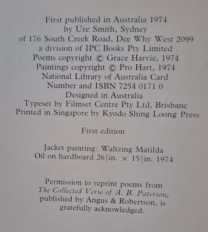 Poems of Banjo Paterson (hard cover with dj)