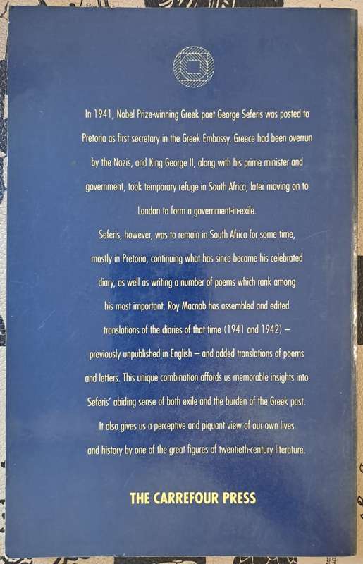 South African Diaries, Poems & Letters (paperback)