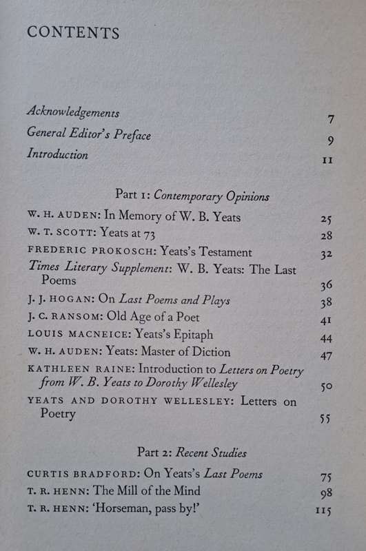 Yeast: Last Poems - Jon Stallworthy (paperback)