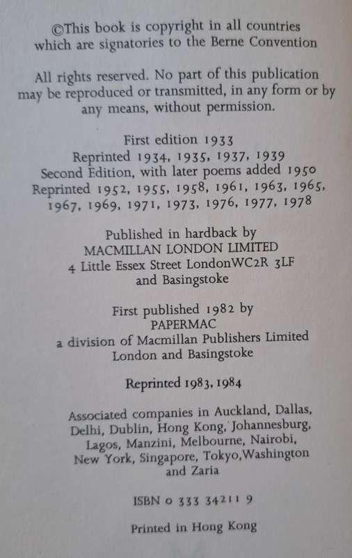Collected poems - W. B. Yeats (paperback)