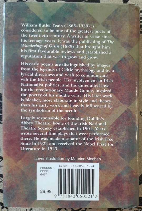 W. B. Yeats - David Ross (hard cover with dj)