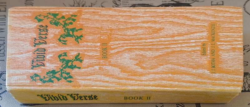 Vivid Verse: An Anthology of poetry Book 2 - J.J. Botha (hard cover with no dj)