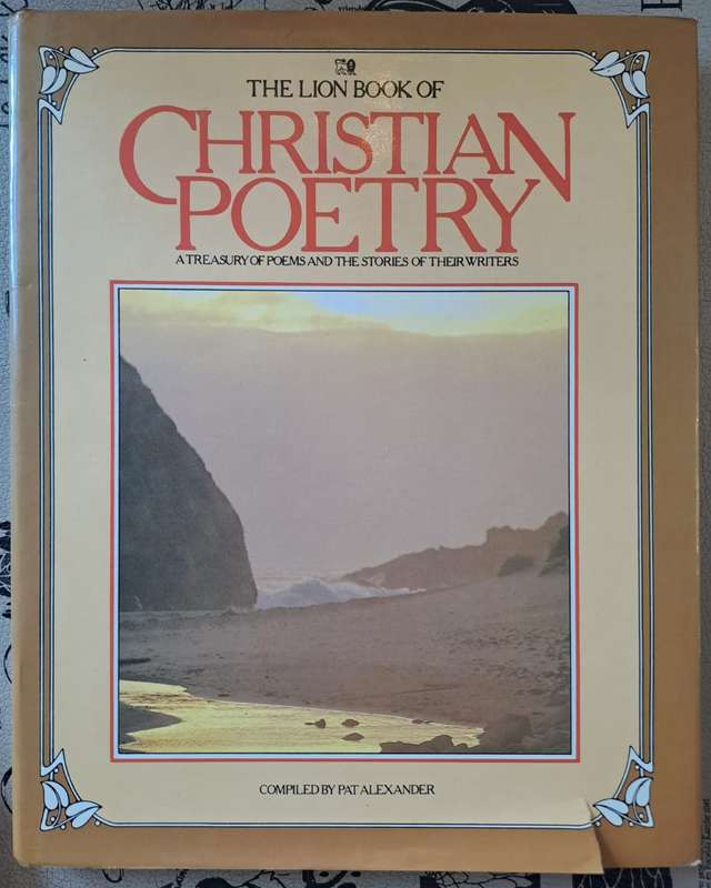 The Lion book of Christian Poetry - Pat Alexander (hard cover with dj)