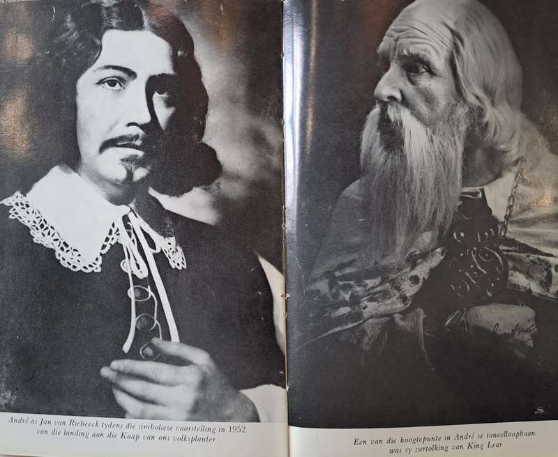 Andre Huguenet - Afrikaanse Pers - boekhandel (hard cover with dj)