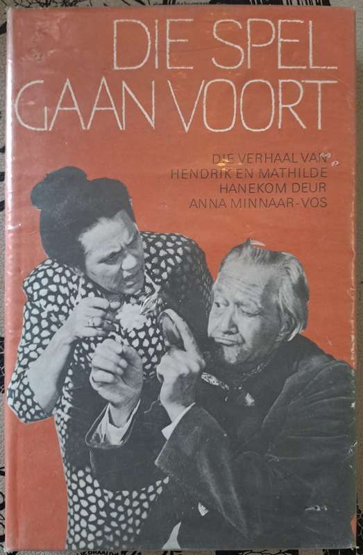 Die spel gaan voort - Anna Minnaar - Vos (hard cover with dj)