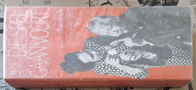 Die spel gaan voort - Anna Minnaar - Vos (hard cover with dj)