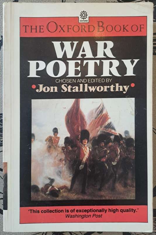 War poetry - Jon Stallworthy (paperback)