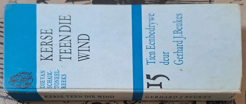 Kerse teen die wind - Gerhard J. Beukes (hard cover with dj)