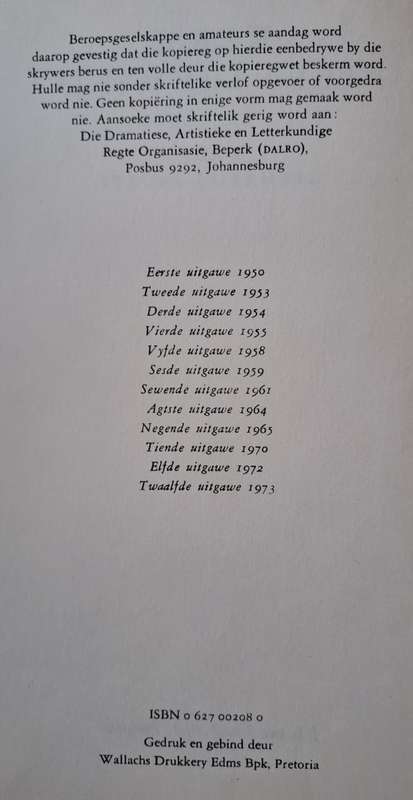 Kerse teen die wind - Gerhard J. Beukes (hard cover with dj)