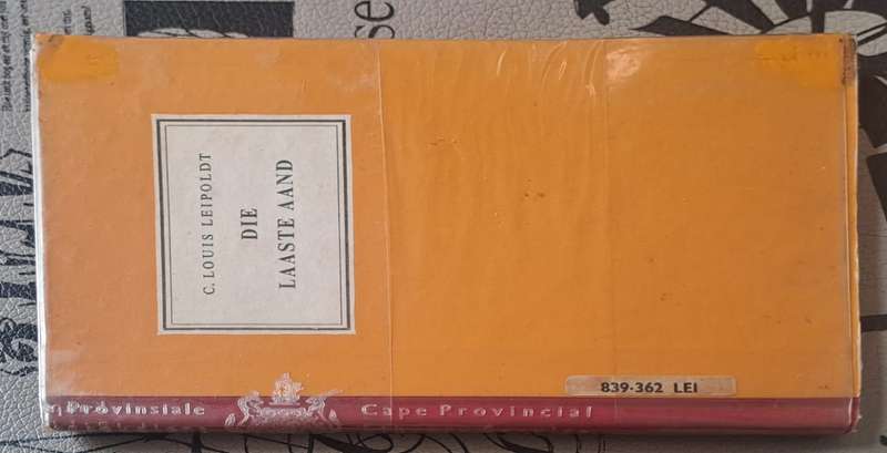 Die laaste aand - C. Louis Leipoldt (hard cover)
