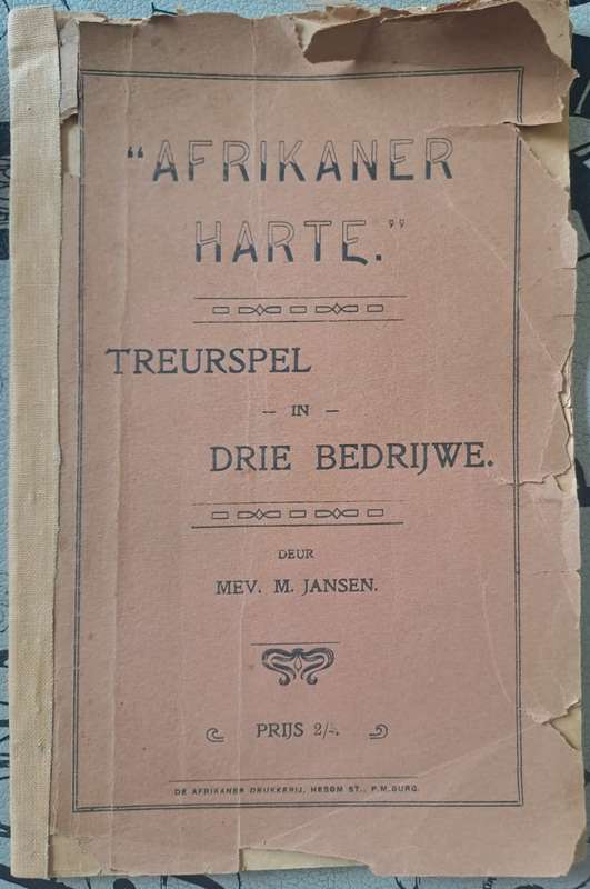 Afrikaner Harte - Mev. M. Jansen (paperback)