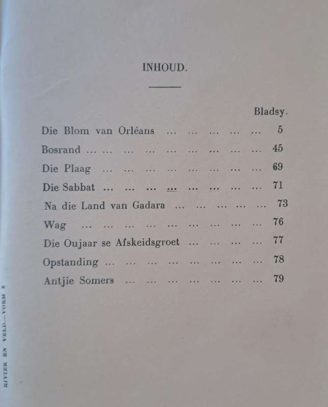 Rivier en Veld - D. F. Malherbe (paperback)