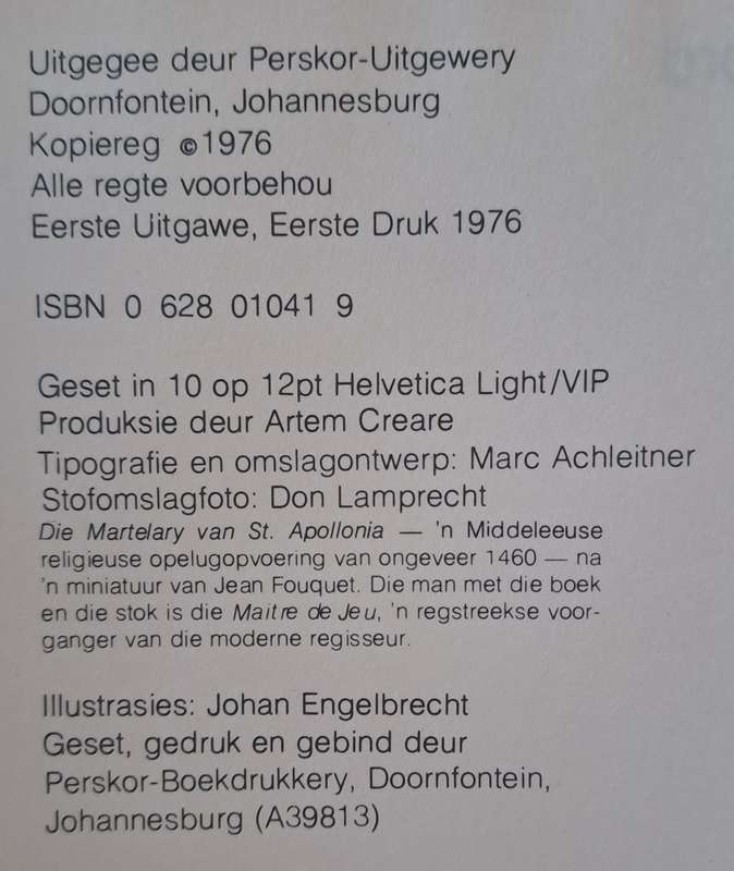 Dirigent van die Woord - Aart de Villiers (hard cover with dj)