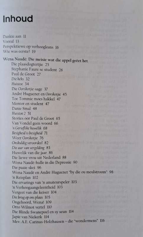 Voetligte & Applous - Danie botha (hard cover)