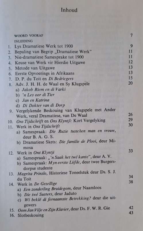 Di Besreigers, Magrita Prinslo - DR. F. C. L. Bosman (hard cover with no dj)