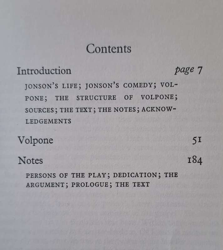 Volpone - Ben Jonson (paperback)