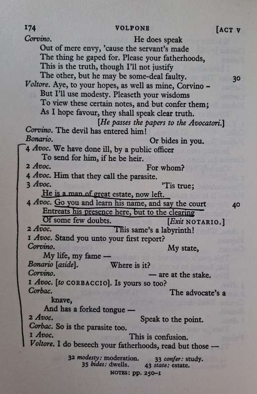 Volpone - Ben Jonson (paperback)
