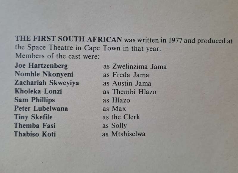 The first South African - Fatima Dike (paperback)