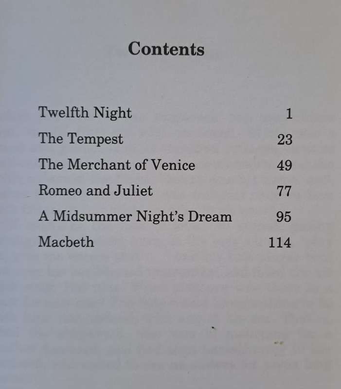 Six Shakespeare Stories - Leon Garfield (hard cover)