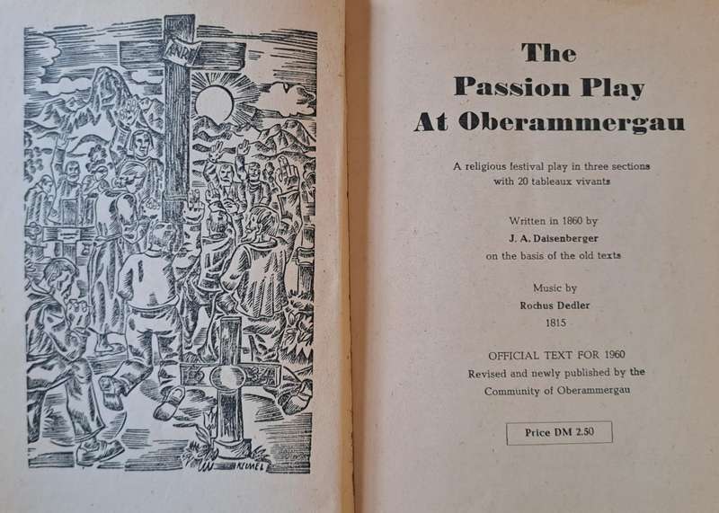 The passion play at oberammergau - J. A. Daisenberger (paperback)