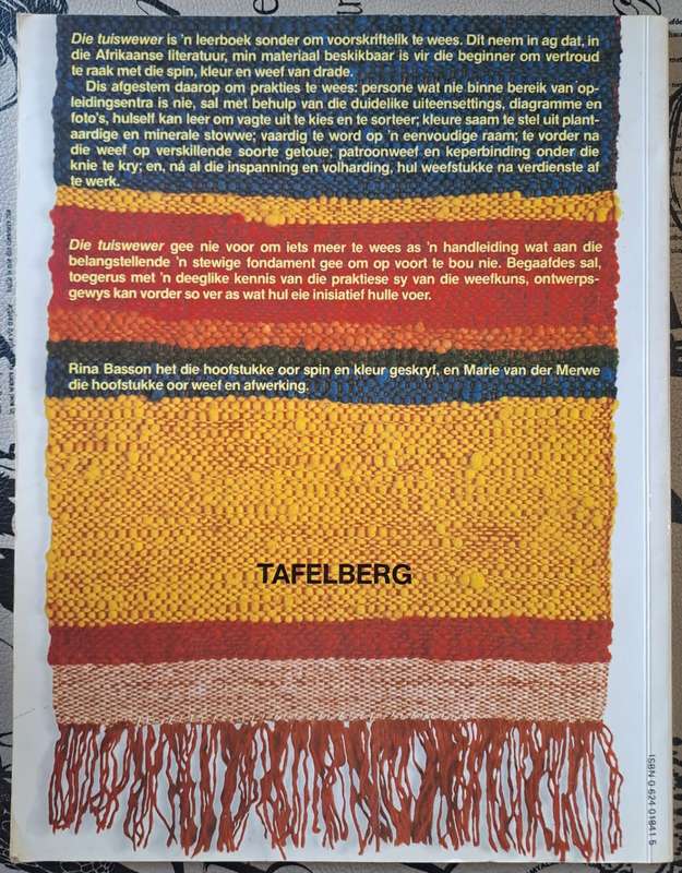 Die Tuiswewer - Marie van der Merwe en Rina Basson (paperback)