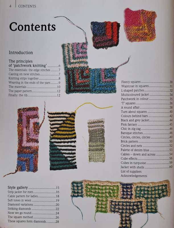 Patchwork Knitting - Horst Schulz (hardcover with no dj)