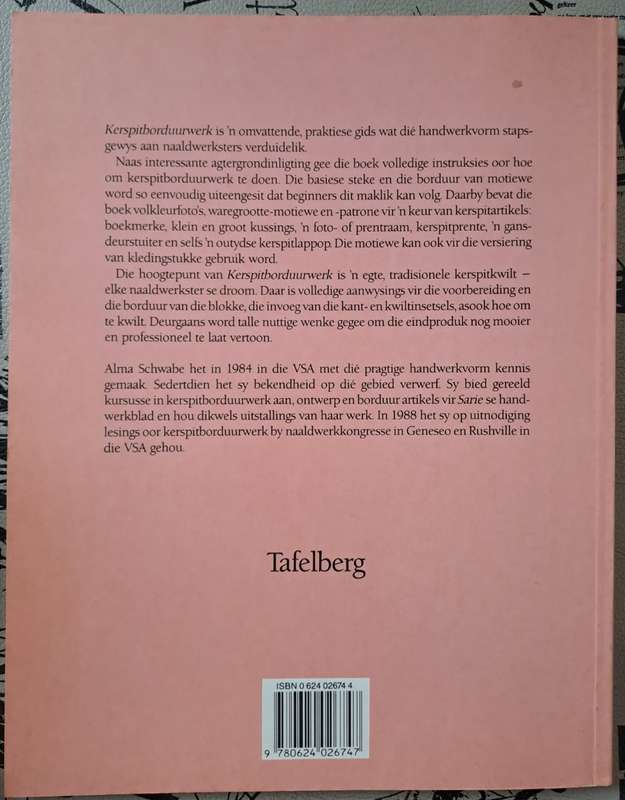 Kerspitborduurwerk - Alma Schwabe (paperback)