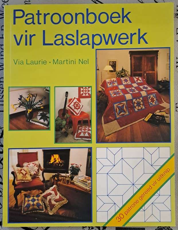 Patroonboek vir laslapwerk - Via Laurie & Martini Nel (paperback)