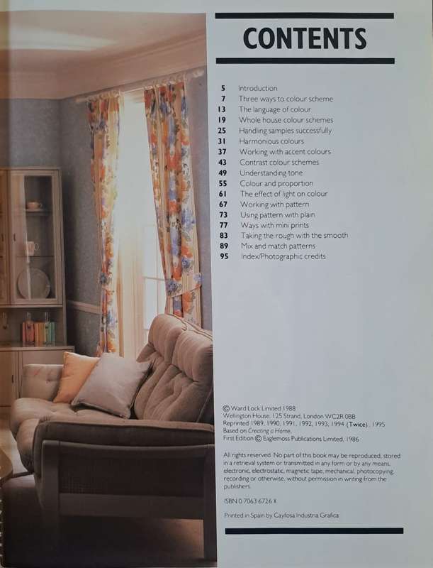 Choosing a colour Scheme - Ward Lock (paperback)