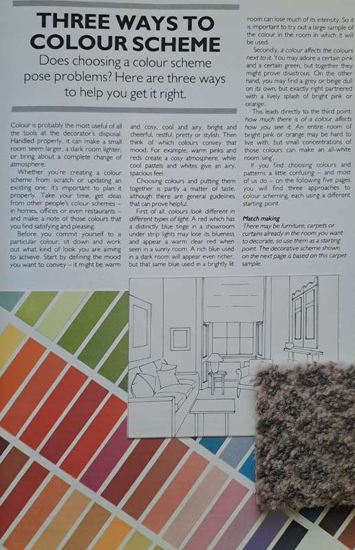 Choosing a colour Scheme - Ward Lock (paperback)