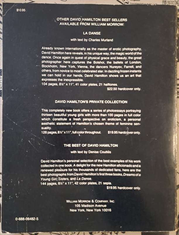 Dreams of a Young girl - David Hamilton (paperback)