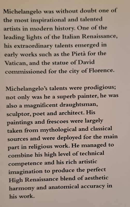 Michelangelo - Kirsten Bradbury (hard cover with dj)