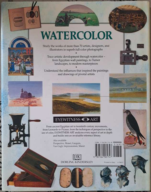 Watercolor - Michael Clarke (hard cover with dj)