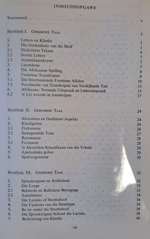 Afrikaanse Klankleer - M. de Villiers (paperback)