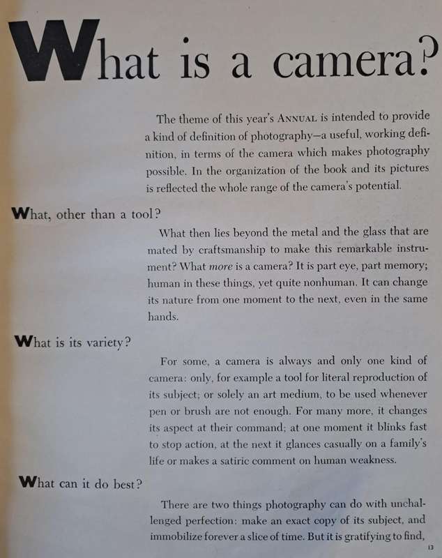 Photography Annual 1958 (paperback)