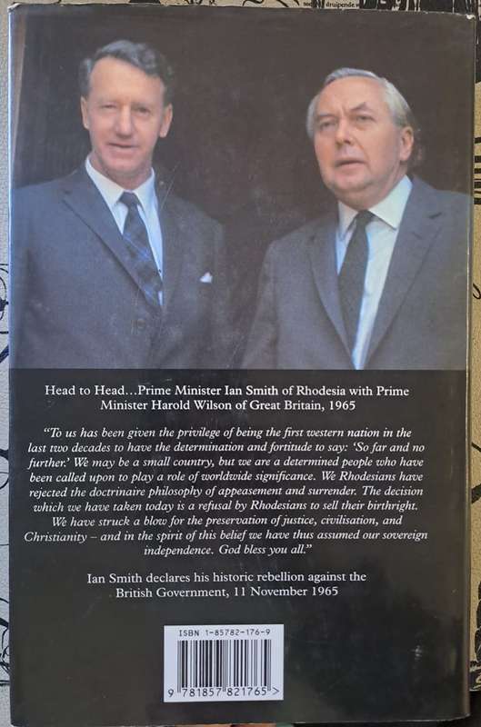 The Great Betrayal - Ian Smith :signed copy (hard cover with dj)