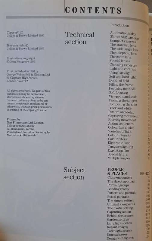 New manual of photography - John Hedgecoe's (paperback)