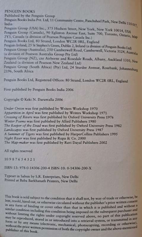 Collected Poems 1970-2001 - Keki N. Daruwalla (paperback)