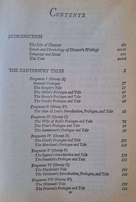 The complete works of Geoffrey Chaucer - F. N Robinson (paperback)