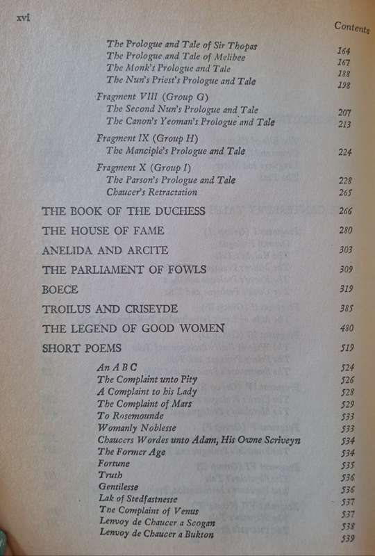 The complete works of Geoffrey Chaucer - F. N Robinson (paperback)