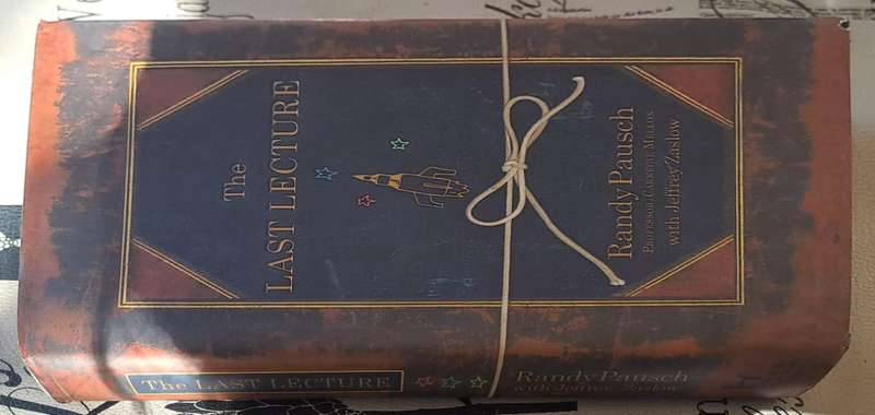 The last lecture - Randy Pausch (hard cover with dj)