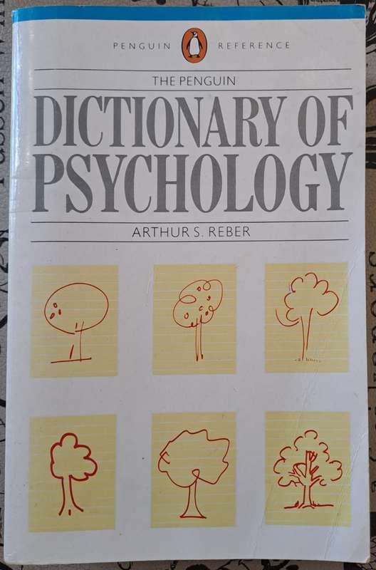 Dictionary of Psychology - S. Reber (paperback)