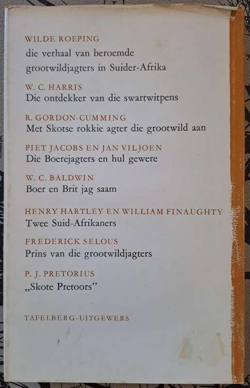 Wilde Roeping - C.J. Scheepers Strydom (hard cover with dj)