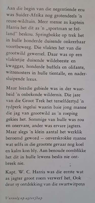 Wilde Roeping - C.J. Scheepers Strydom (hard cover with dj)