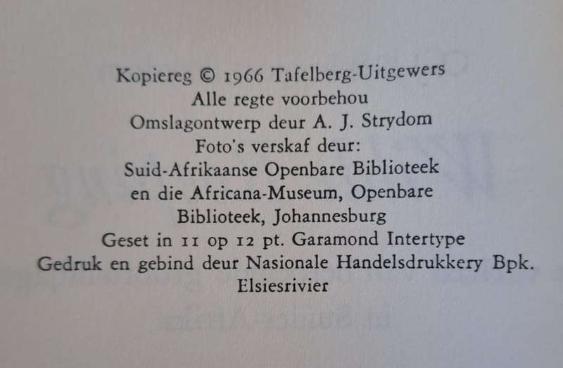 Wilde Roeping - C.J. Scheepers Strydom (hard cover with dj)