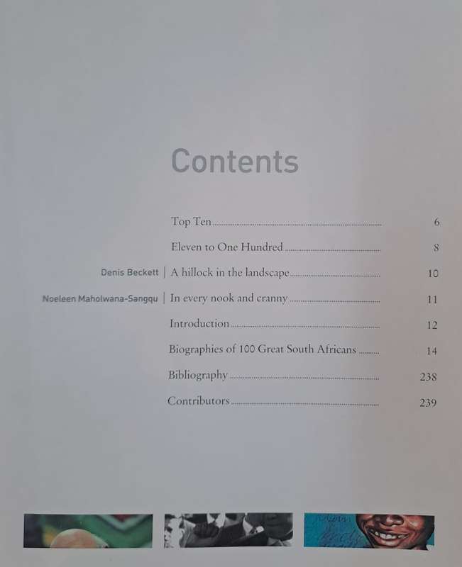Great south Africans - Denis Beckett (paperback)