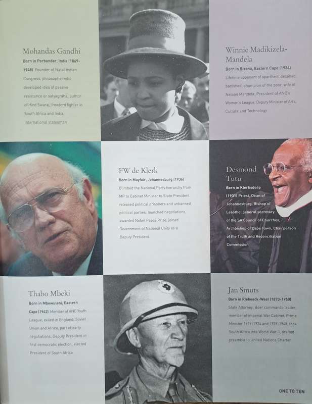Great south Africans - Denis Beckett (paperback)