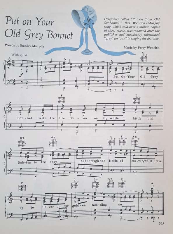 Family songbook - DeWitt Wallace & Lila bell Acheson (hard cover)