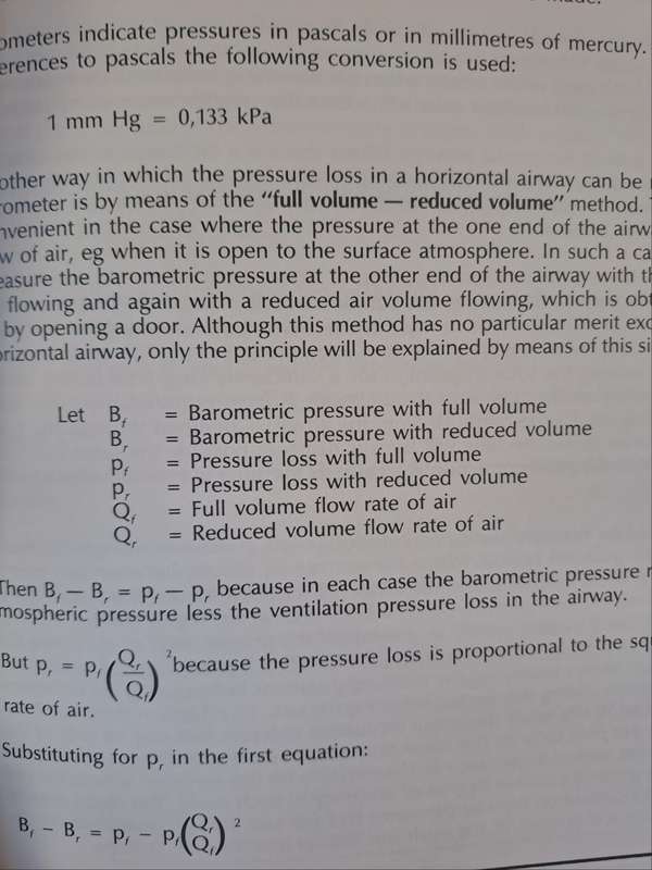 Le Roux's notes on mine Environmental control (hard cover with no dj)